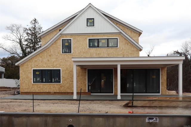 view of back of house