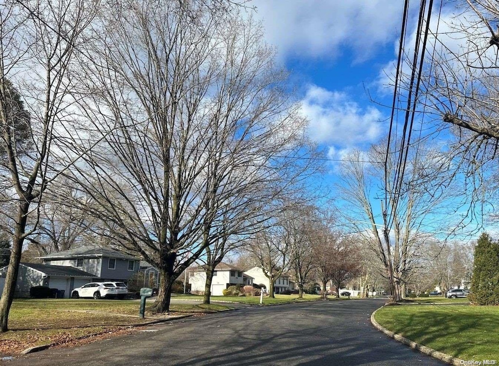 view of road