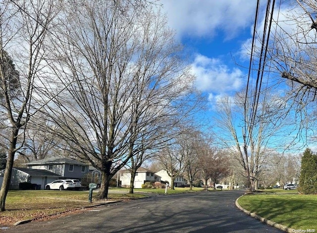 view of road