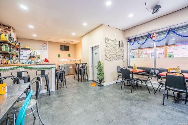 view of dining room