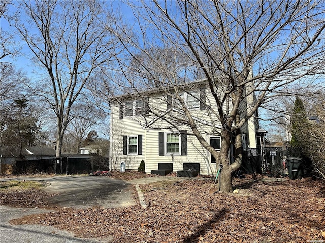 view of property exterior