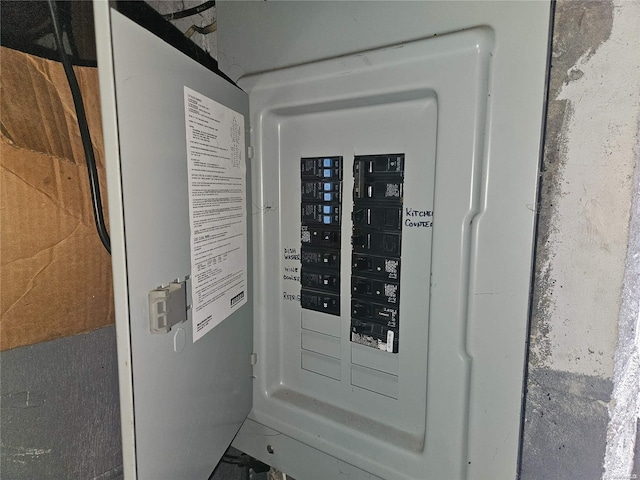 utilities with electric panel