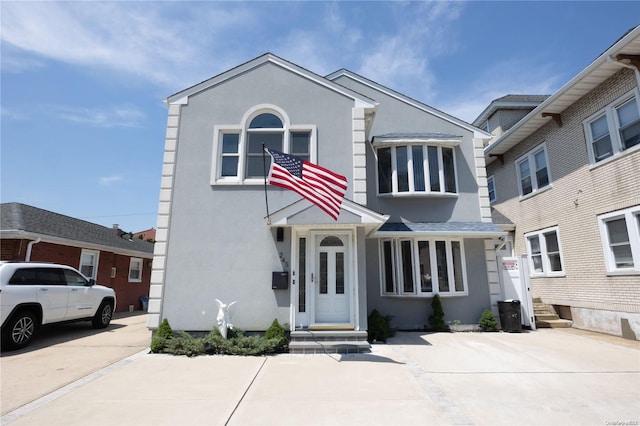 245 W Chester St W, Long Beach, NY 11561 - view of front facade with stucco siding