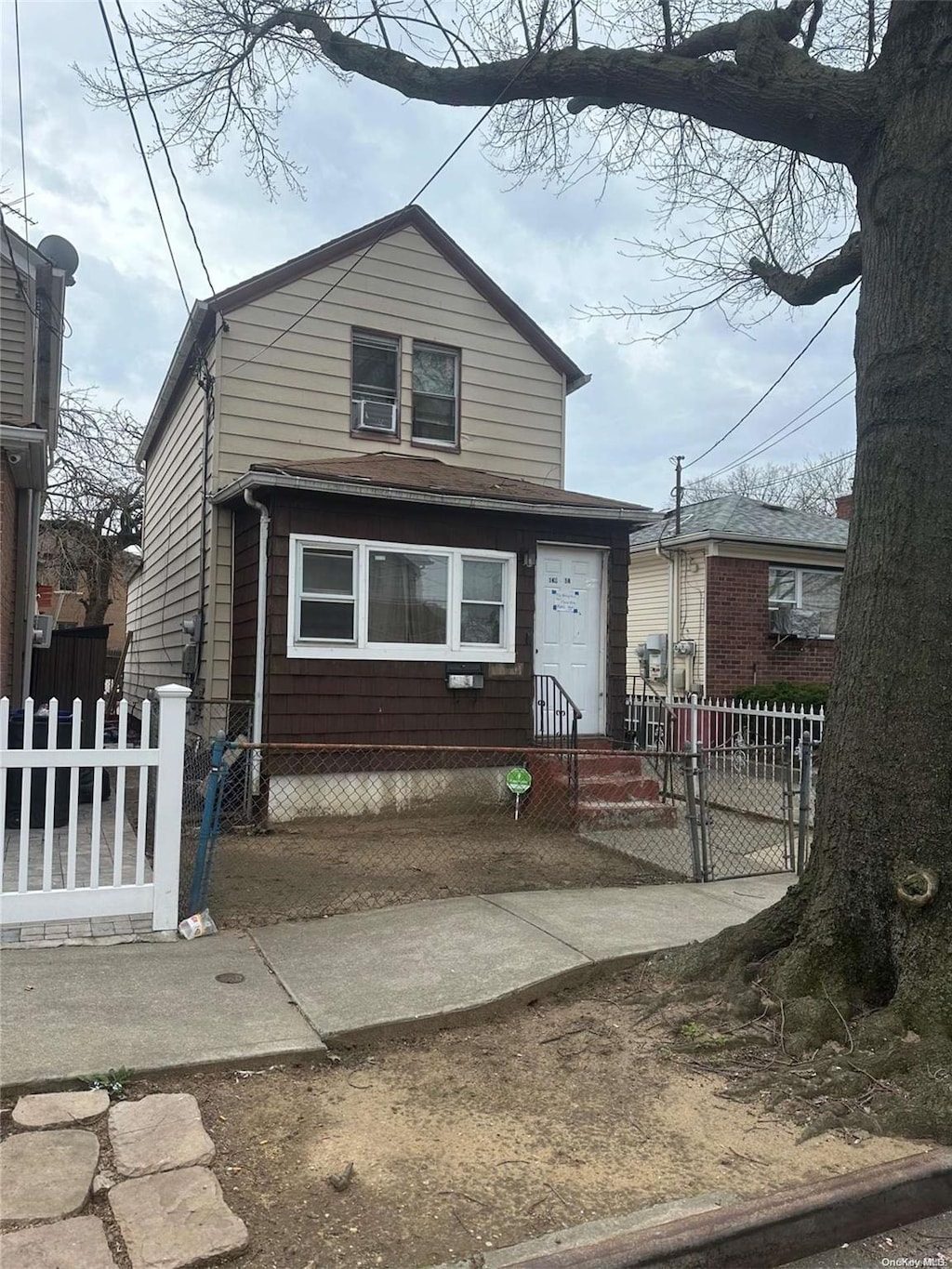 view of bungalow-style home