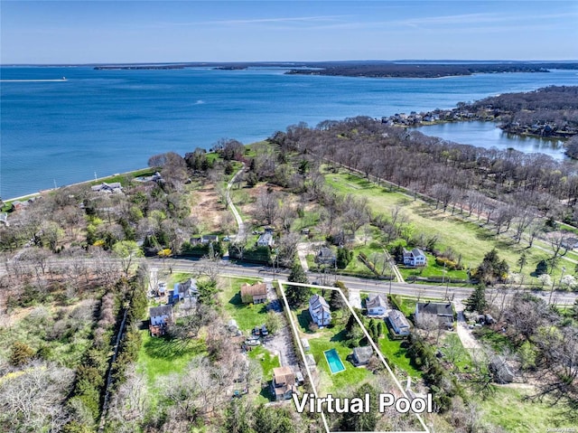 12115 Main Rd, East Marion, NY 11939 - view of property location with a large body of water and property boundaries highlighted