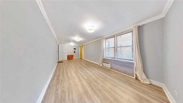 bonus room featuring light wood-type flooring