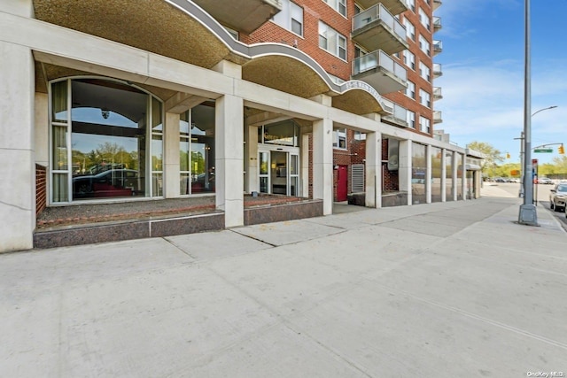 view of property entrance