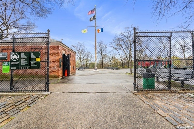 view of gate