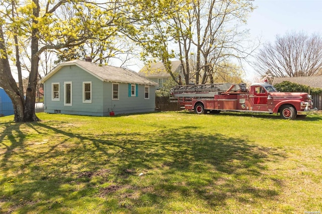 view of yard