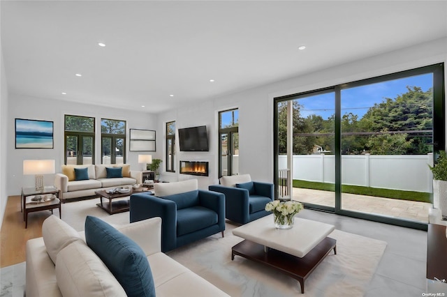 view of living room