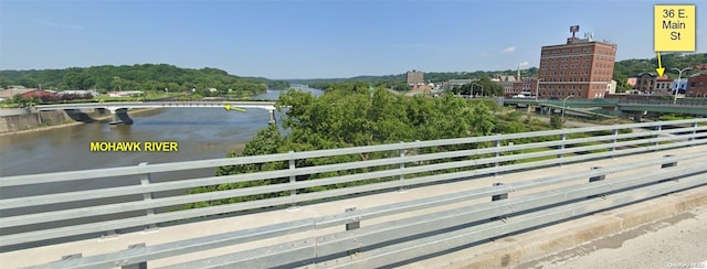 view of water feature