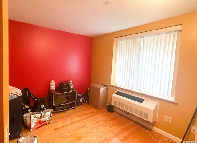 misc room featuring hardwood / wood-style flooring