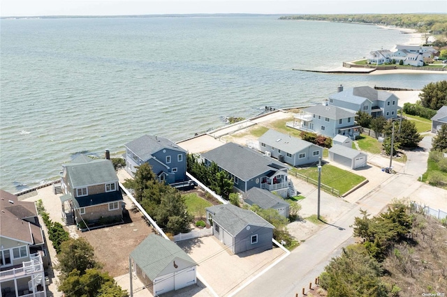 4235 Camp Mineola Rd, Mattituck, NY 11952 - aerial perspective of suburban area featuring a large body of water