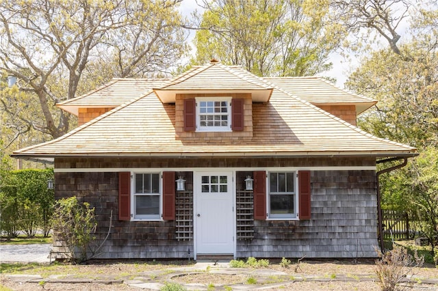 view of bungalow