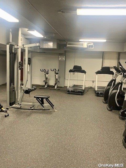 view of exercise room