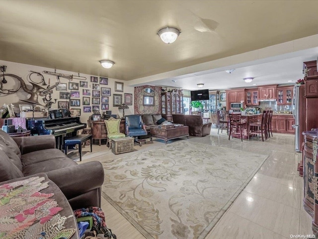 view of living room