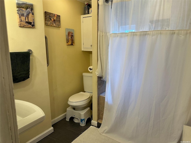 bathroom with toilet