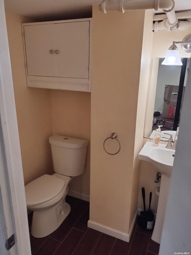 bathroom with toilet