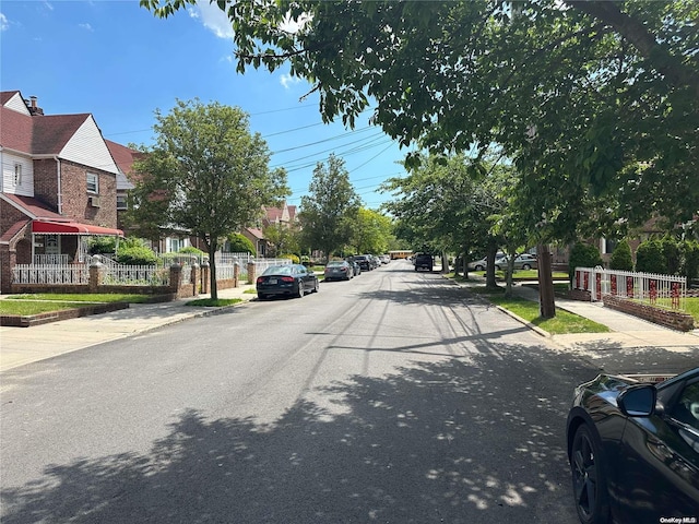 view of street