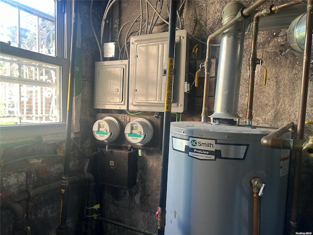 utility room featuring electric panel