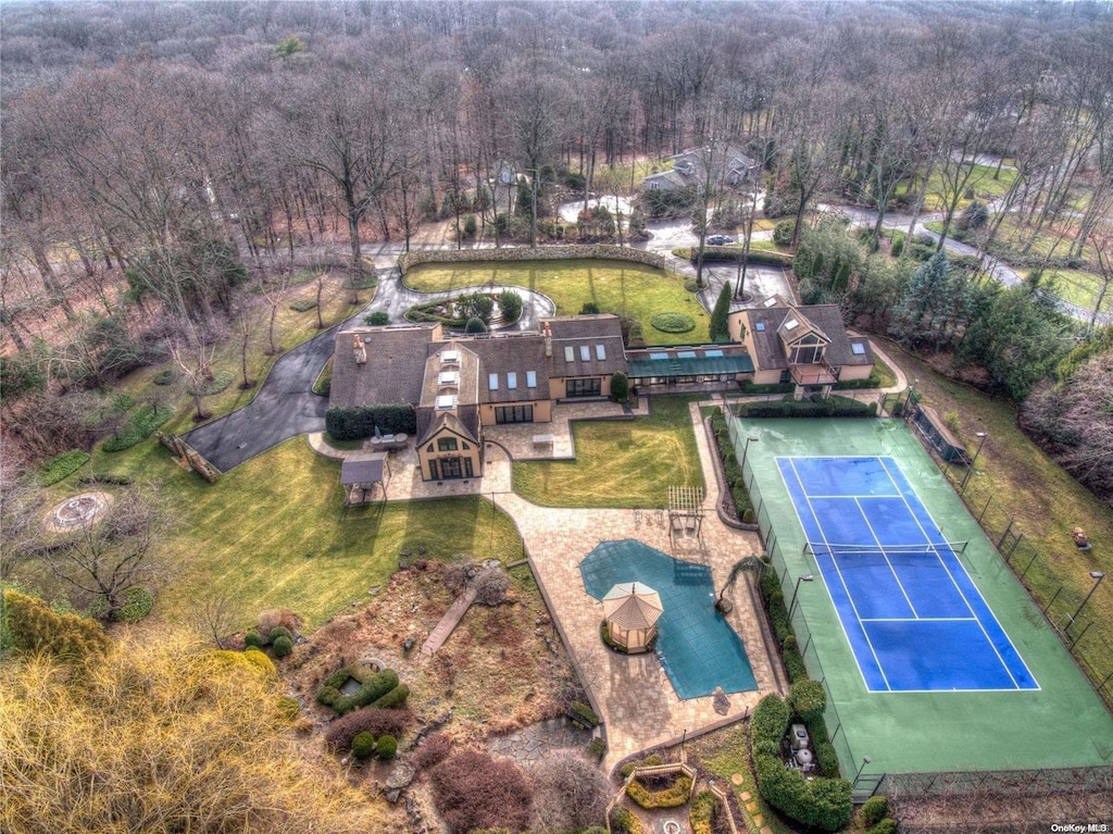 4 Mallard Dr, Lloyd Harbor, NY 11743 - drone / aerial view
