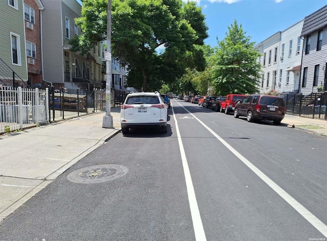 1090 Hancock St, Brooklyn, NY 11221 - view of asphalt road featuring curbs and sidewalks