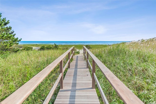 451 Dune Rd, Westhampton Beach, NY 11978 - view of property's community with view of water and beach