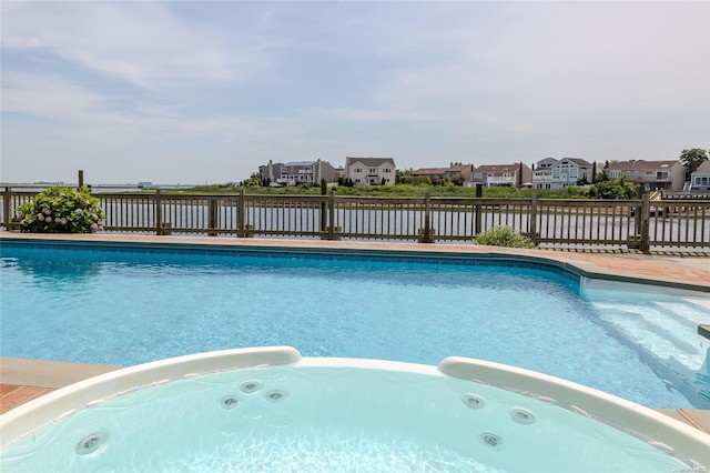 view of swimming pool