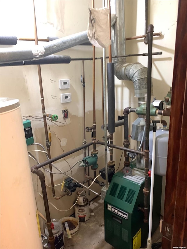 utilities with gas water heater