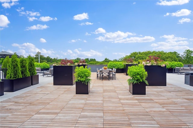 view of patio