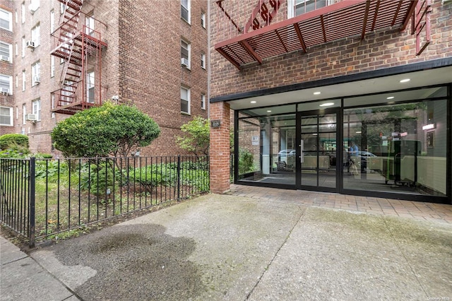 33-04 91st St Unit 5W, Jackson Heights, NY 11372 - doorway to property with brick siding