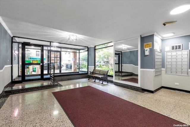 view of community lobby