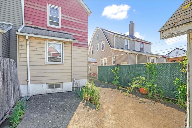 view of rear view of house