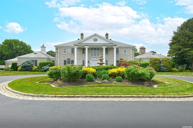 view of greek revival house