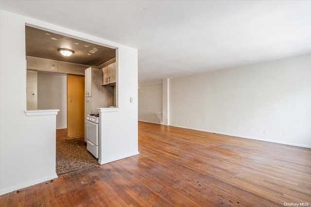 interior space with wood-type flooring