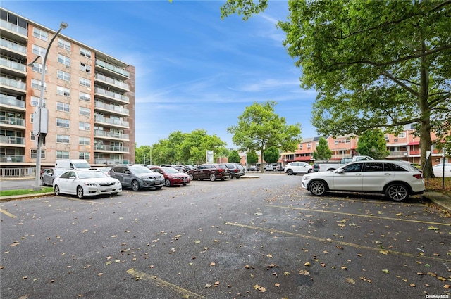 view of vehicle parking