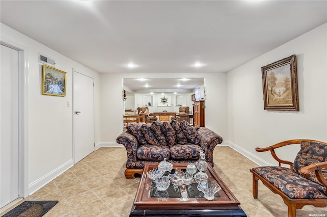 view of living room