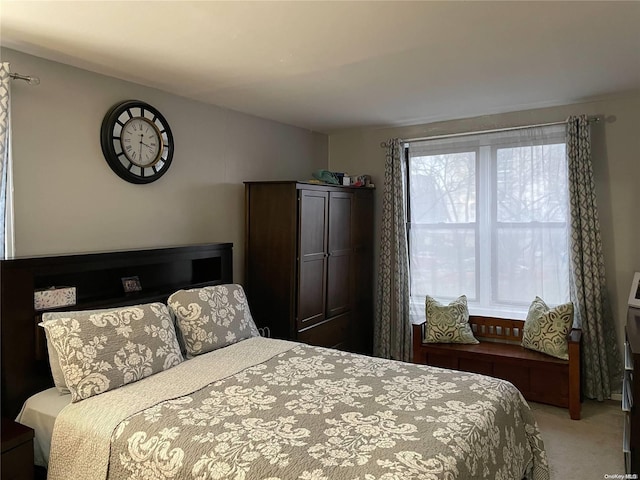 bedroom featuring carpet floors