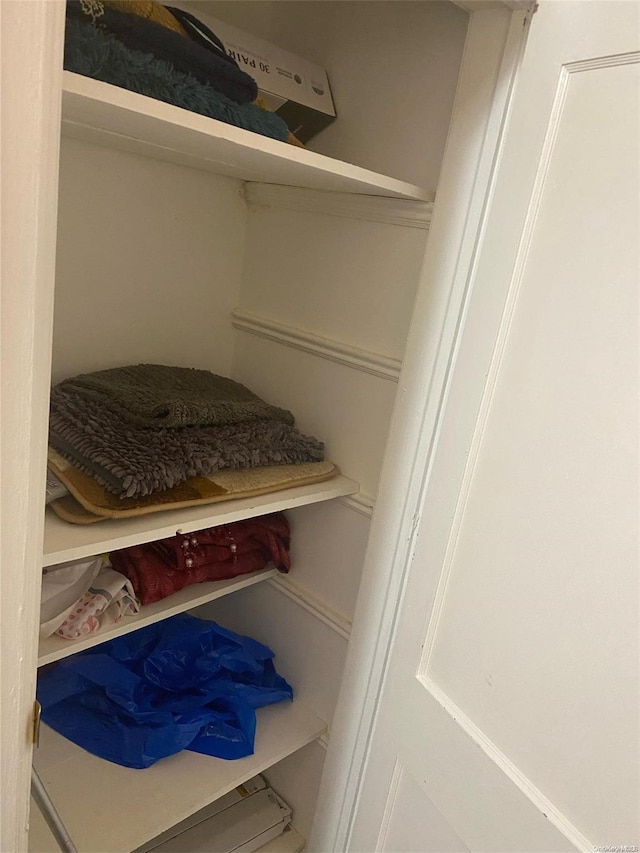 view of closet