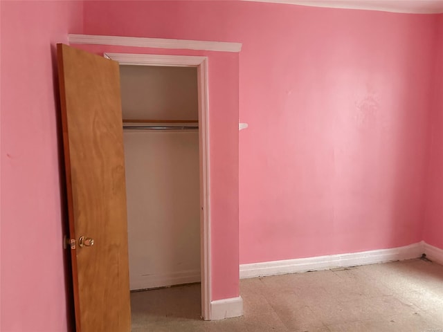 view of closet