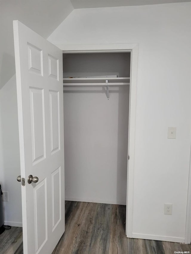 view of closet