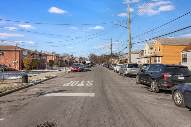 view of street