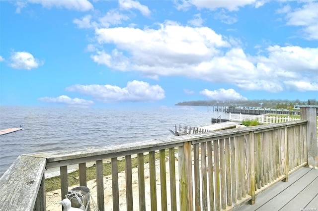 190 Bayview Ave, Lindenhurst, NY 11757 - water view with a boat dock