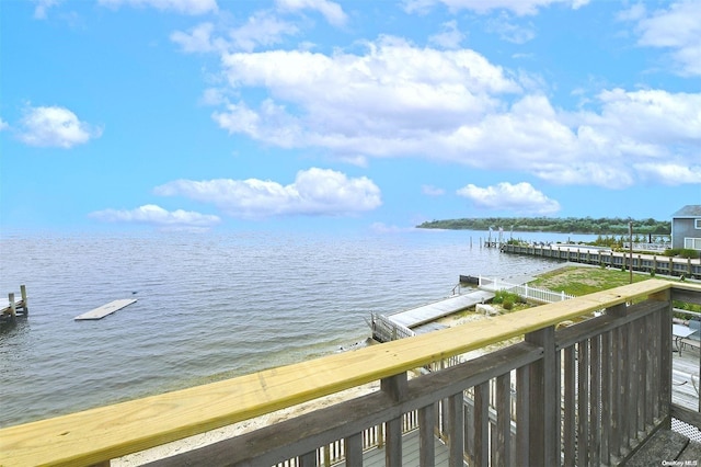 190 Bayview Ave, Lindenhurst, NY 11757 - water view featuring a dock