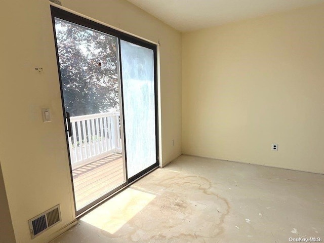 view of unfurnished room