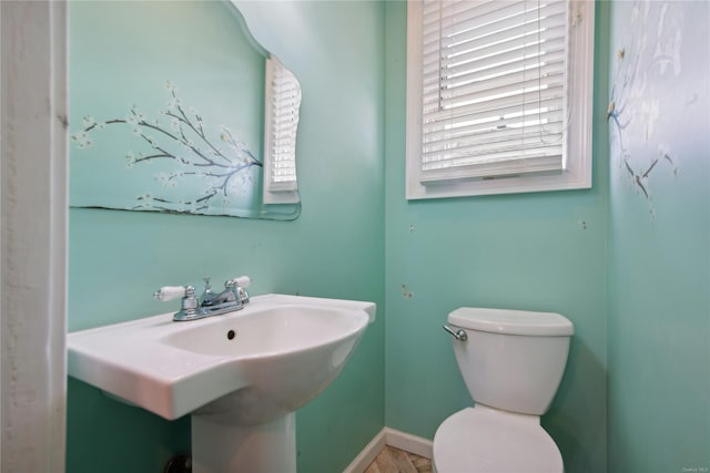 bathroom with toilet