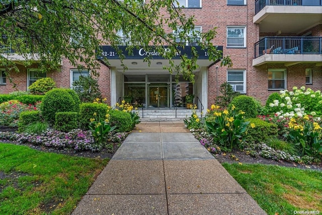 view of entrance to property