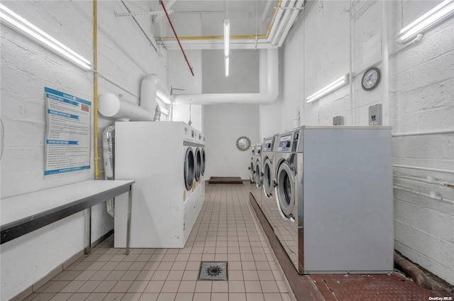 laundry area featuring washer and dryer