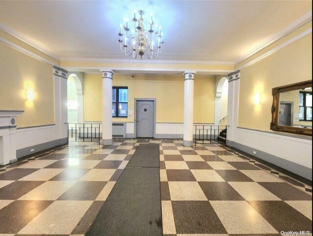 65-38 Booth St Unit 2F, Rego Park, NY 11374 - lobby with crown molding