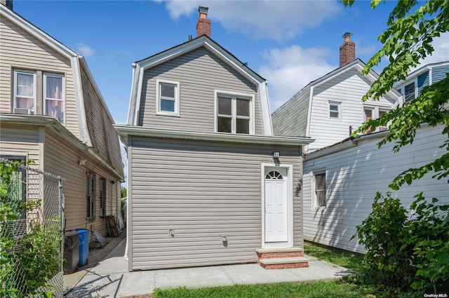 view of rear view of house